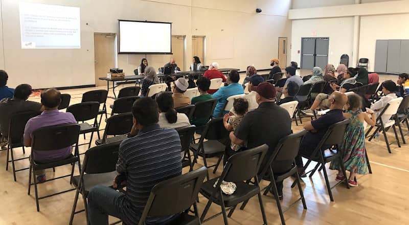 Know and Defend Our Rights Workshop (in partnership with Project South) at North Raleigh Mosque. June 2025 Know and Defend Our Rights Workshop (in partnership with Project South) at North Raleigh Mosque. June 2025